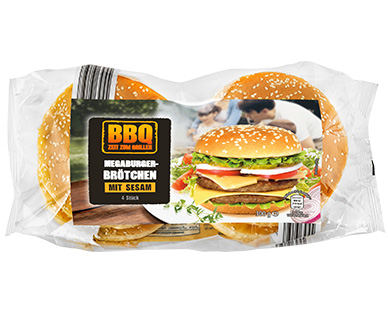 BBQ Megaburger-Brötchen