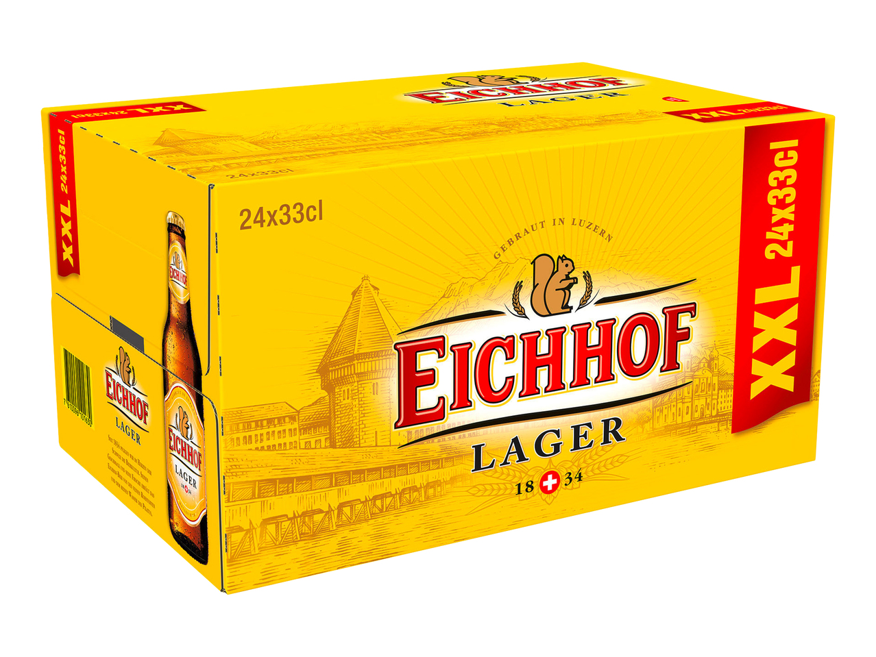 Eichhof Bier (nur in der Deutschschweiz)