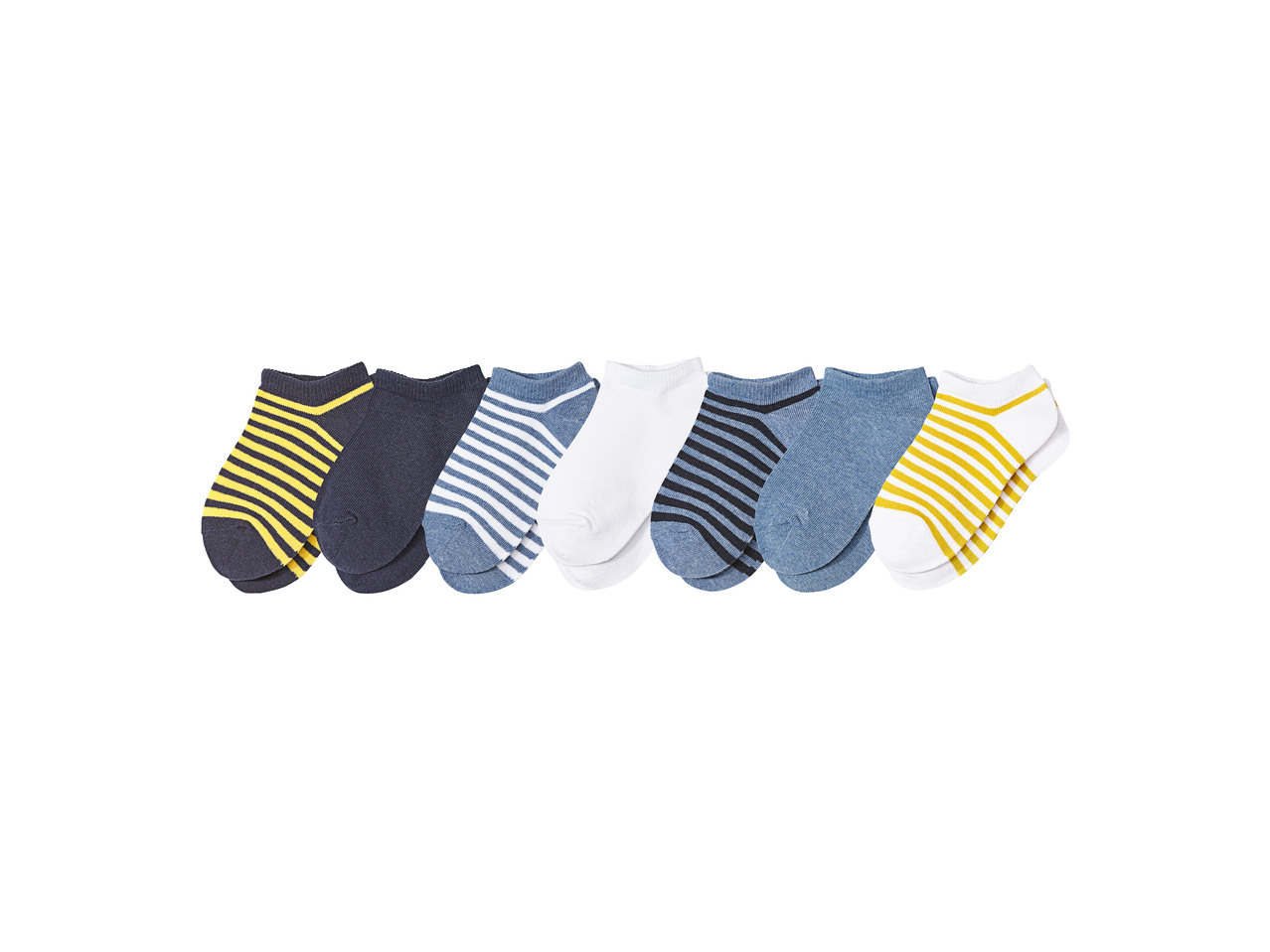 Chlapecké nízké ponožky – 7 párů