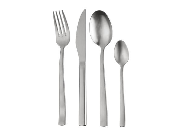 Ernesto 24-Piece Mirror or Brushed Finish Stainless Steel Cutlery Set
