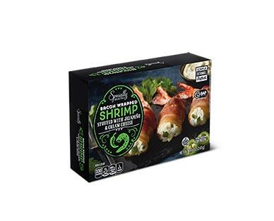 Specially Selected Bacon-Wrapped Shrimp