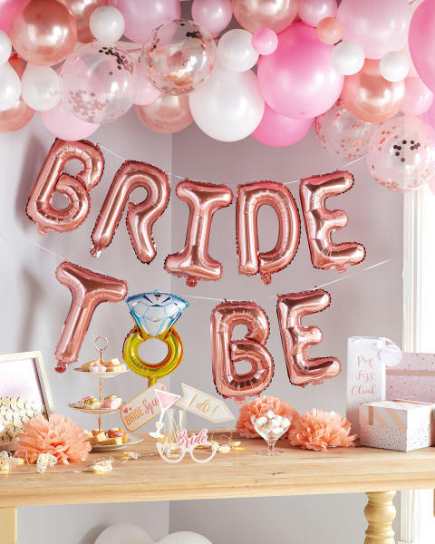 Bride-To-Be Foil Party Balloons