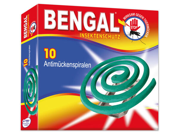 BENGAL(R) Mückenspirale, 10 Stück
