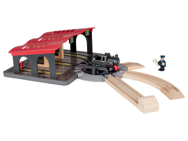 Wooden Vehicle and Building Sets Assortment