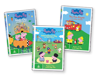 PEPPA PIG DVDs