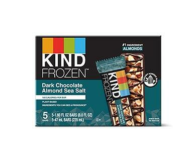 KIND Frozen Dark Chocolate Almond Sea Salt Bars