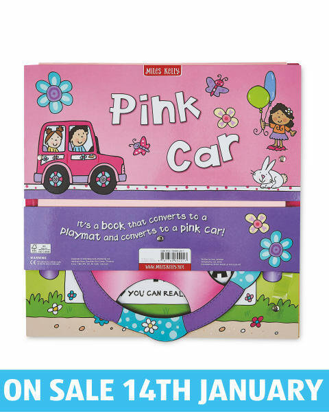 Convertible Pink Car Board Book