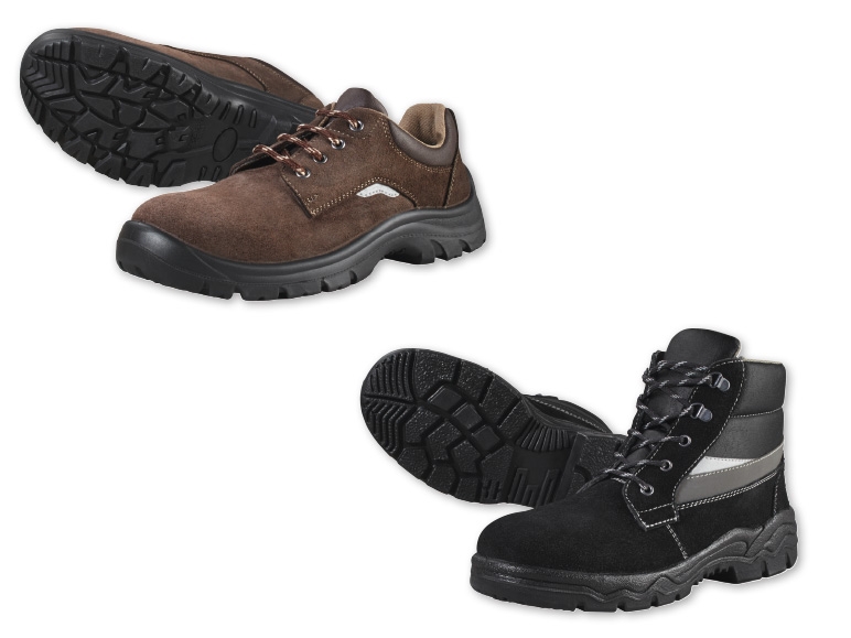 Powerfix Profi Men's S3 Leather Safety Boots