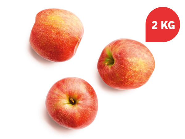 Äpplen, röda, 2 kg påse