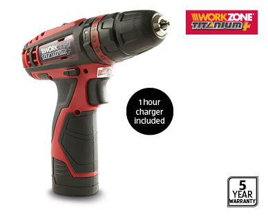 Cordless Li-Ion Drill 12V with Hammer Action