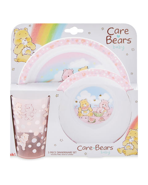Care Bears 3 Piece Mealtime Set