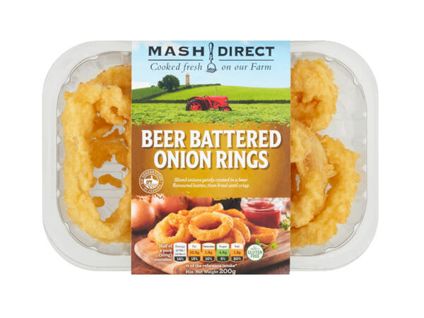 Mash Direct Beer-Battered Onion Rings