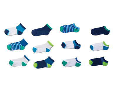 L&D 6-Pair Boys' Cushioned Socks