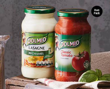 Dolmio Pasta Sauces 2 x 490g/500g