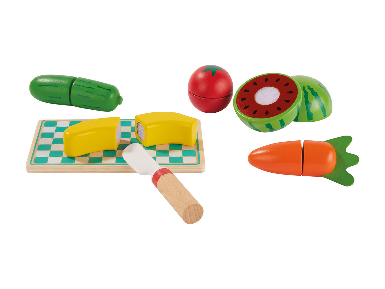 Playtive Junior Wooden Food Play Set1