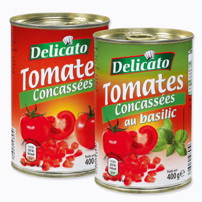 Tomates concassées