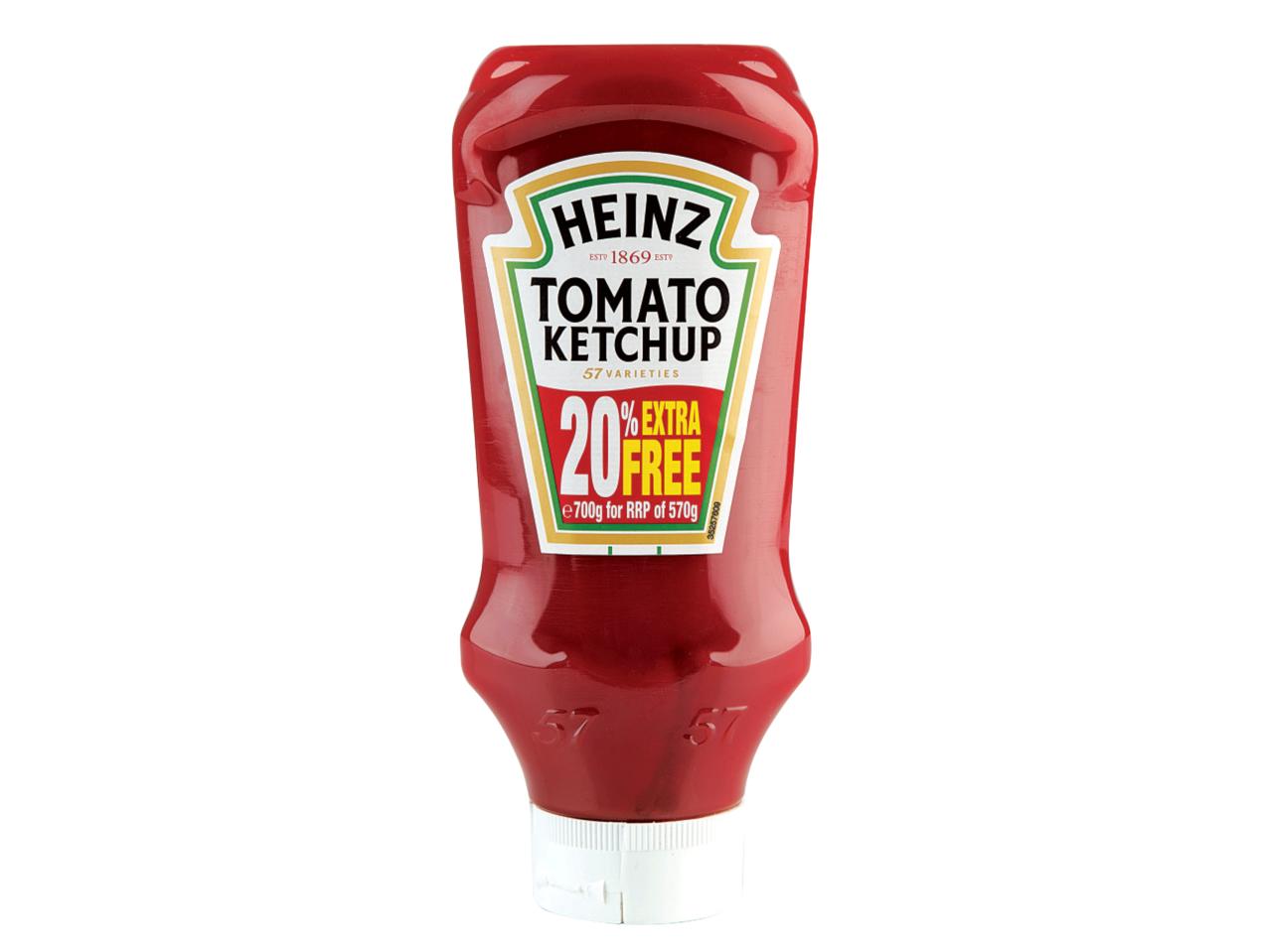 Heinz Tomato Ketchup 570g+ 80g Extra
