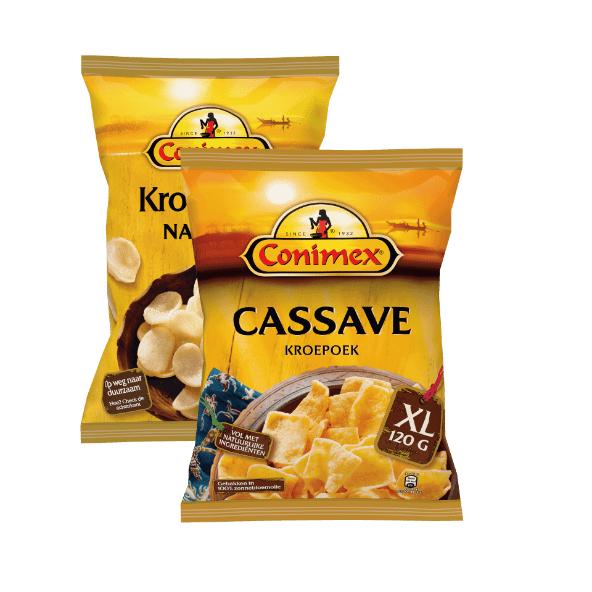 Conimex kroepoek naturel of cassave