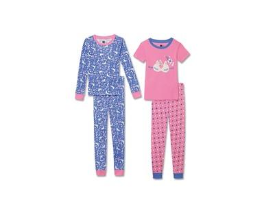 Lily & Dan Children's 4-Piece Pajama Set