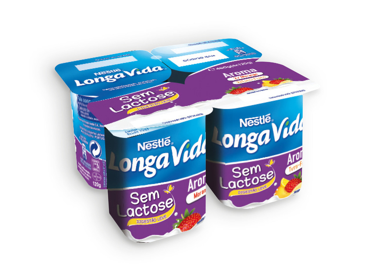 LONGA VIDA(R) Iogurte Aroma sem Lactose