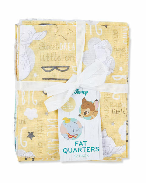 Bambi/Dumbo Fat Quarters 12 Pack