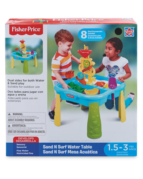 fisher price sand n surf water table