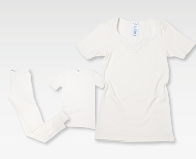 Caleçon/T-shirt à manches courtes pour femmes/hommes