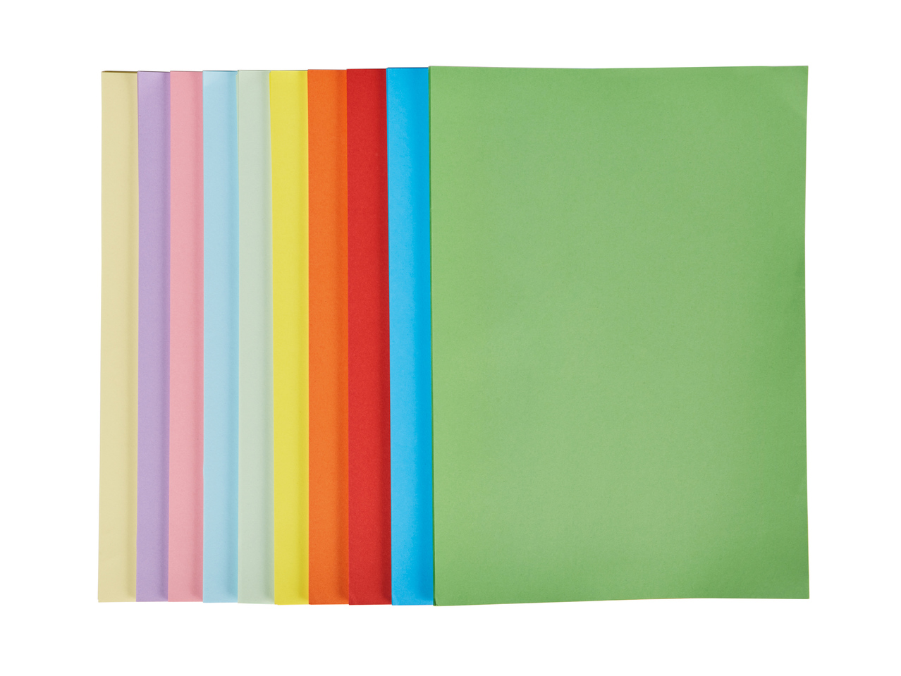 Mix hârtie colorată A4, 250 coli