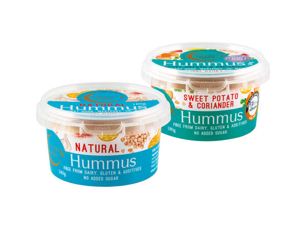Harvest Moon Natural / Sweet Potato & Coriander Hummus