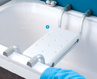Sedile per vasca da bagno/Maniglia di sicurezza per vasca da bagno/Scalino per accesso vasca EASY HOME(R)