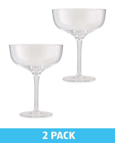 Champagne Saucer 2 Pack