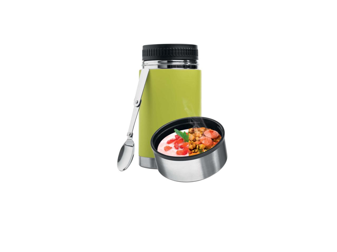 Insulated Container with Spoon