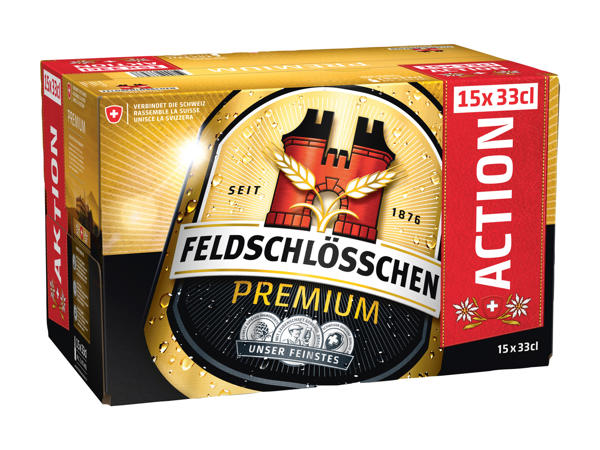 Bière Feldschlösschen Premium