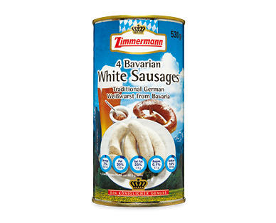 White Bavarian Sausages 530g