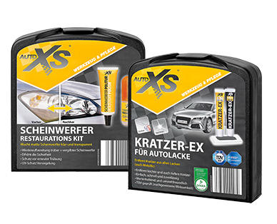 AUTO XS(R) Kratzer-Entferner-Set oder Scheinwerfer-Restaurations-Kit