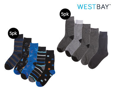 Men's Novelty Socks 5pk
