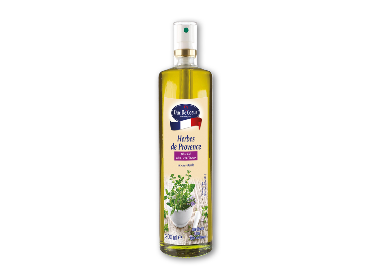 DUC DE COEUR Olivenolie i sprayflaske