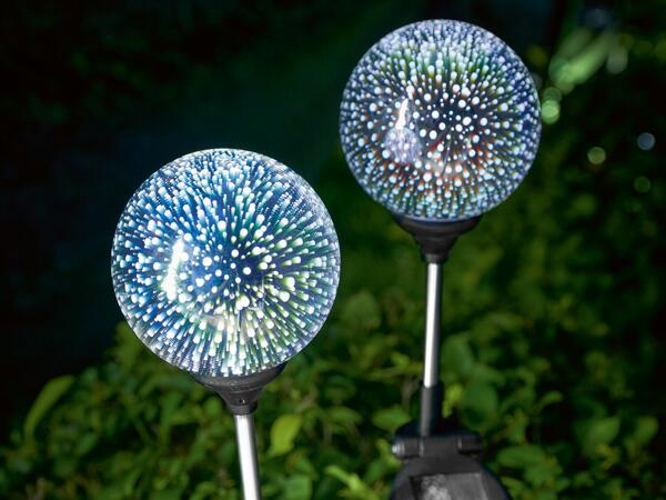 Lámpara solar esfera LED