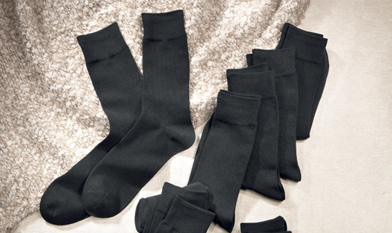 7 paires de chaussettes