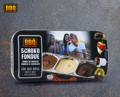 BBQ Schoko-Fondue