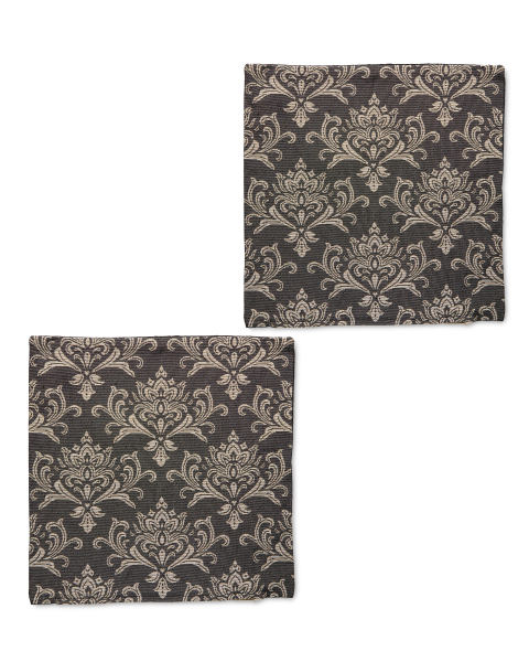 Damask Cushion Covers 2-Pack