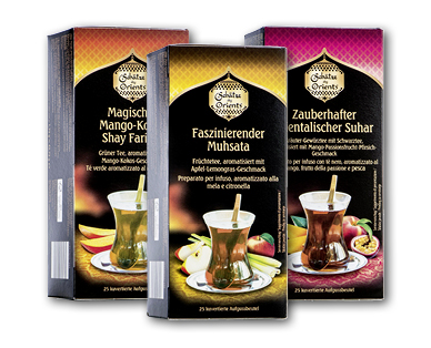 Specialità di tè orientali SCHÄTZE DES ORIENTS