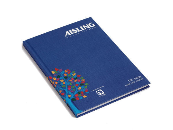 Aisling A4 Hard Back Notebooks 3 pack