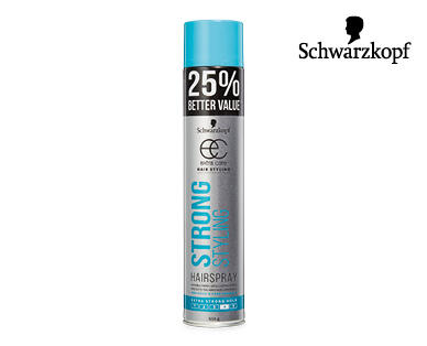 Schwarzkopf Lacquer or Hairspray 500g