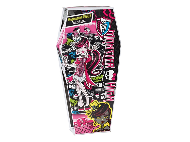 Puzzle Monster High fluorescent, 150 piese