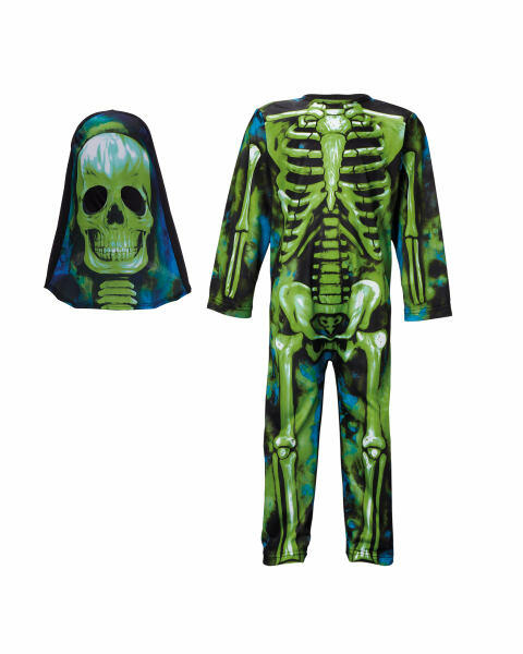 Boy's Skeleton Halloween Costume