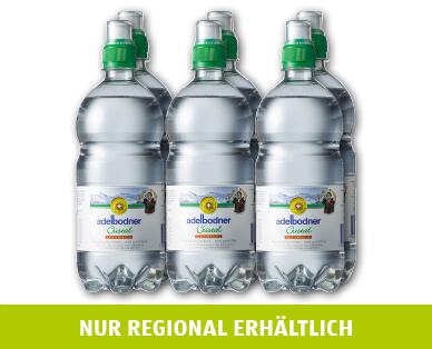 ADELBODNER MINERAL Cristal Mineralwasser