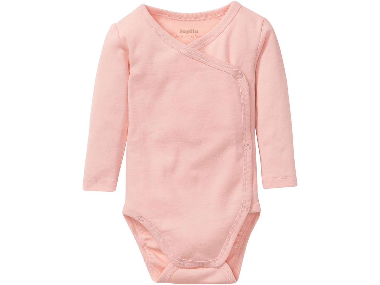 Baby Girl Long Sleeve Bodysuits, 2 pieces