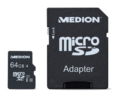 Medion 64 GB Micro SD Memory Card
