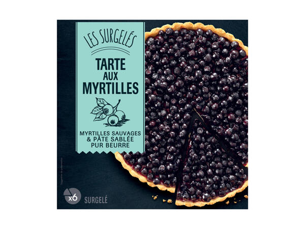 Tarte aux myrtilles